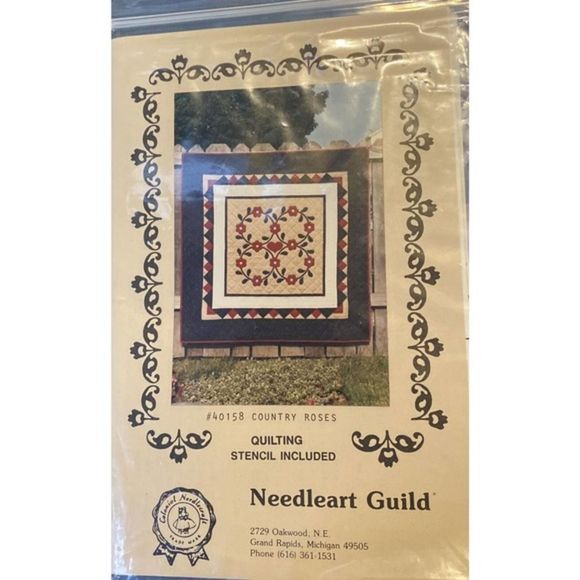 Lot Of 7 Quilt Patterns. Liberty Homestead, Country Threads, Heritage Quilts - Picture 3 of 8
